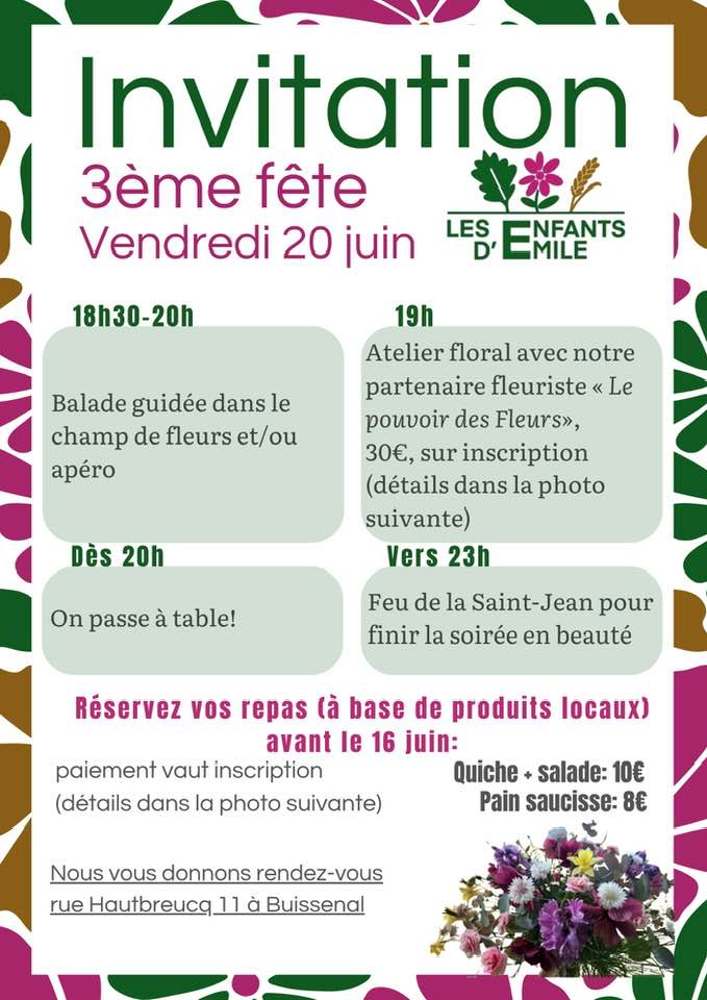 3e fête des Enfants d'Emile