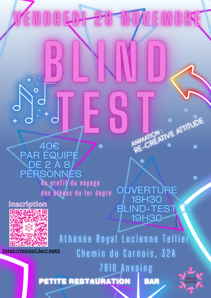 Blind Test de l'AR Lucienne Tellier