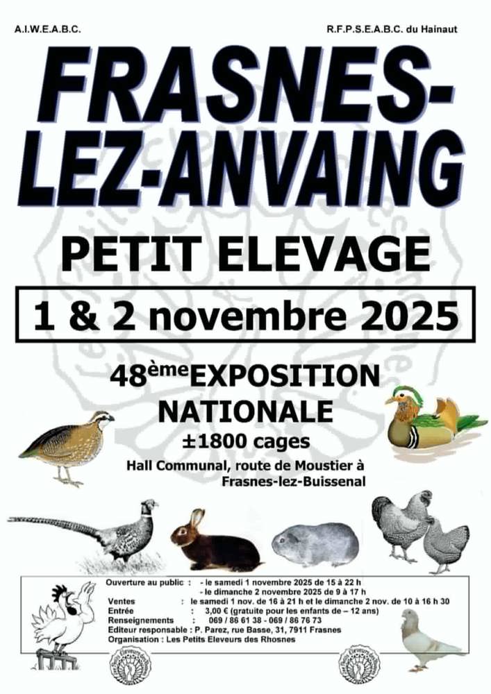 Exposition nationale du Petit Elevage