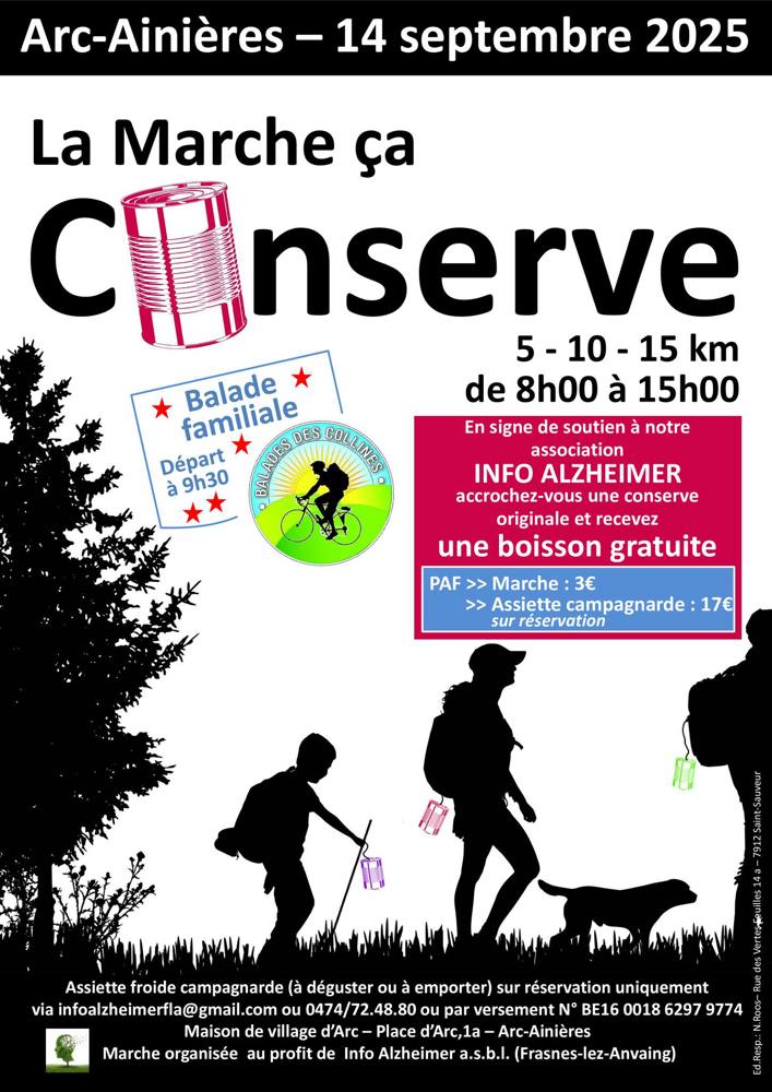 La Marche ça conserve