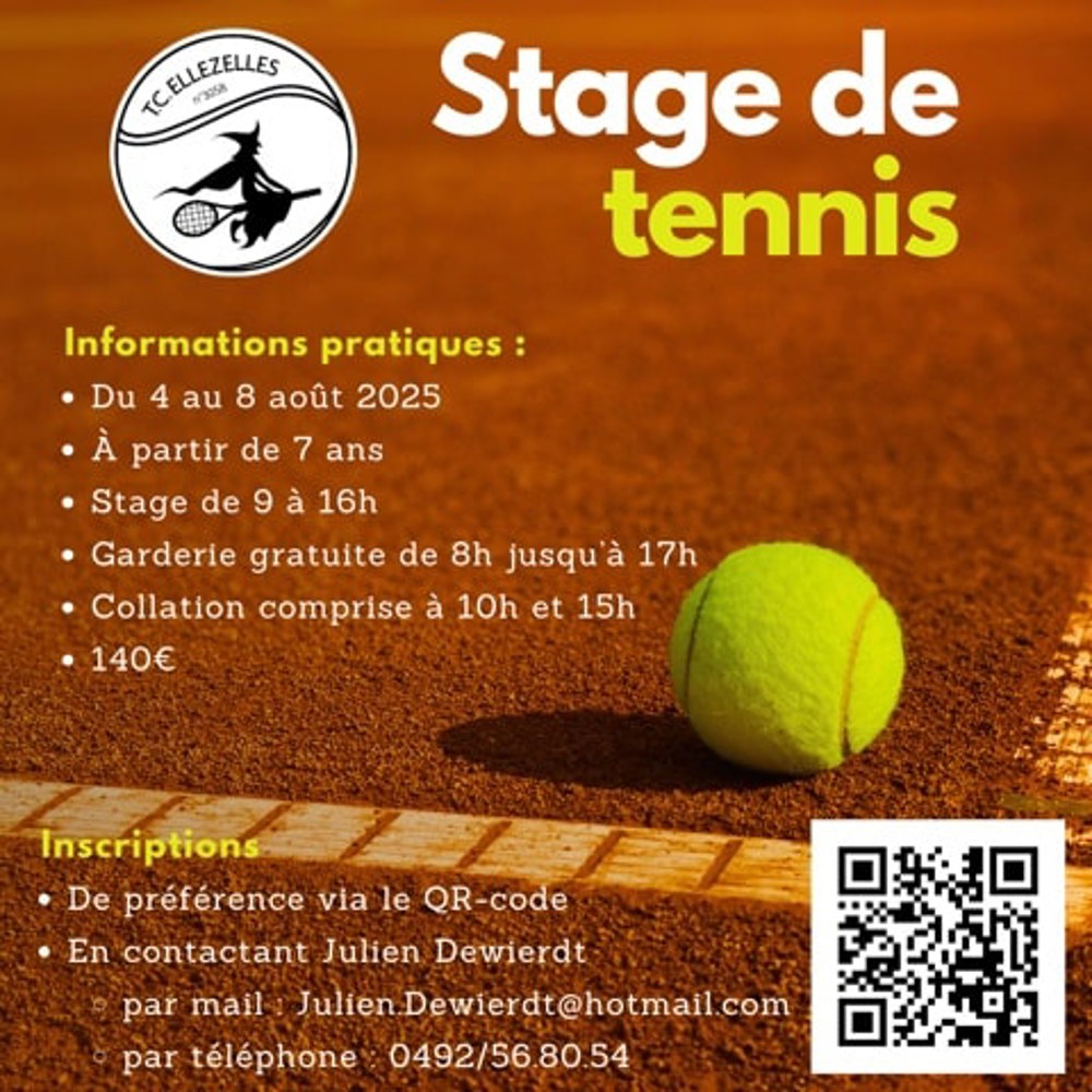 Stage de Tennis