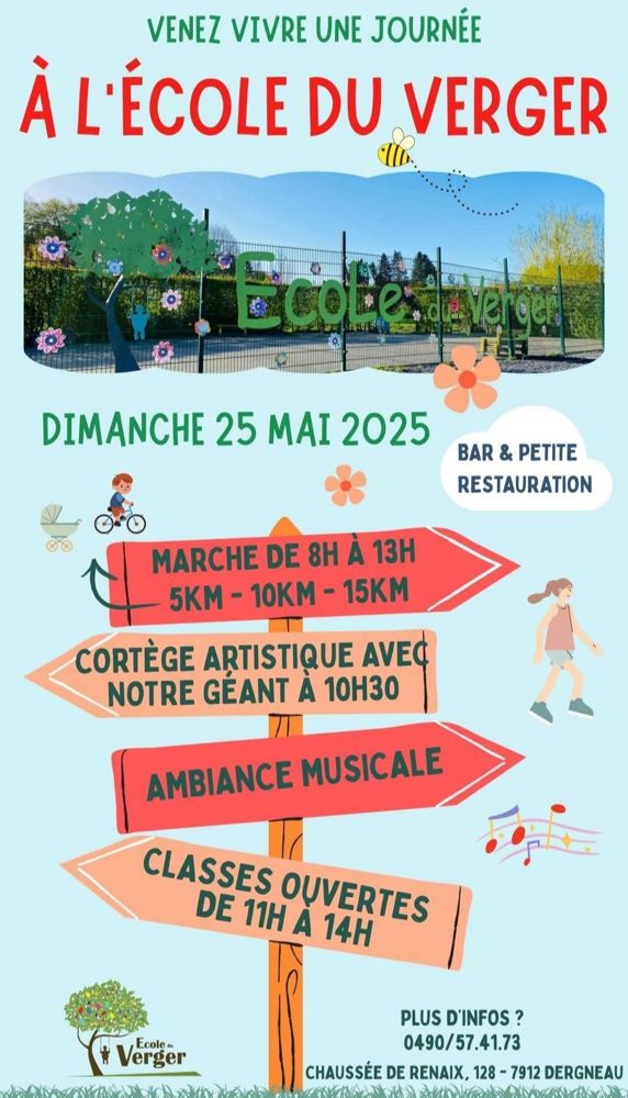 Vivre une journée à l'école de Dergneau